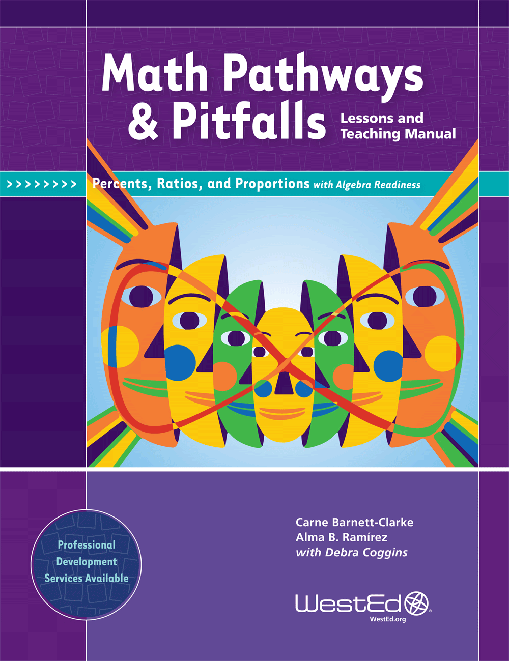 Cover Image: Math Pathways & Pitfalls: Percents, Ratios, and Proportions with Algebra Readiness - Lessons and Teaching Manual, Grade 6-8