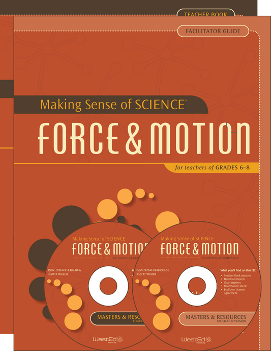 Cover Image: Making Sense of SCIENCE: Force & Motion for Teachers of Grades 6-8