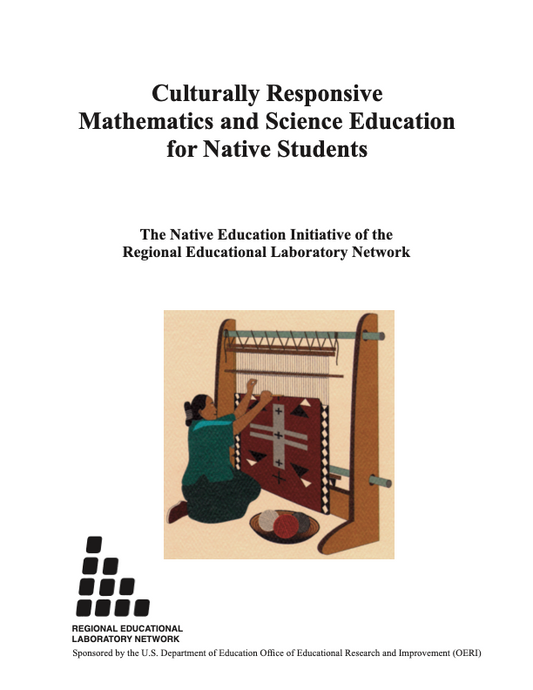 Cover Image: Culturally Responsive Mathematics and Science Education for Native Students